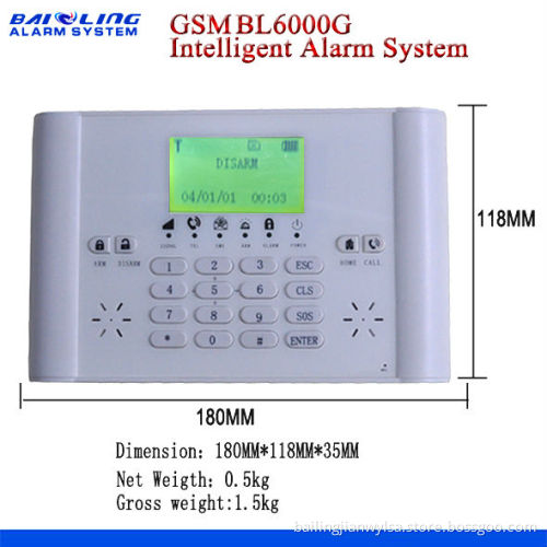 Hot Sale! ! ! ! GSM SMS Wireless Alarm System Bl6000